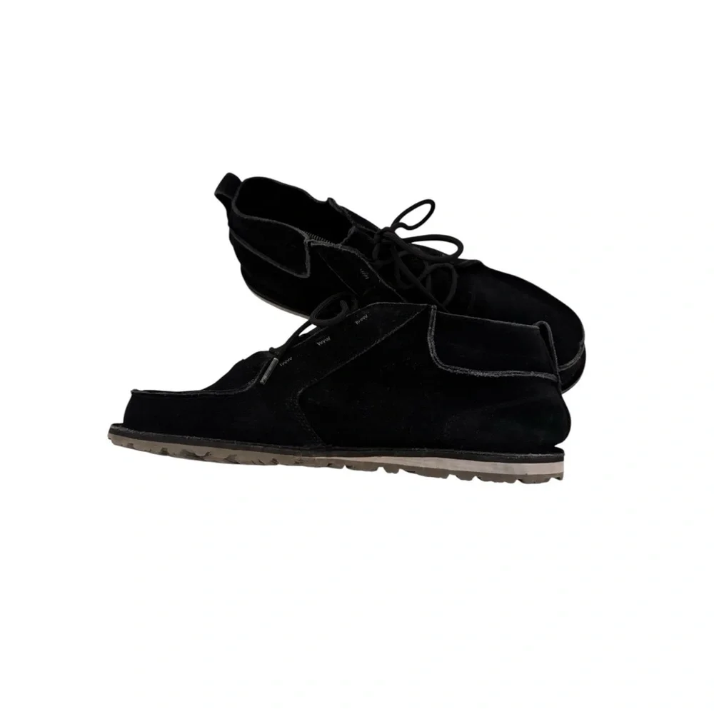 Teva Mush Atoll Black Suede Lace-Up Chukka Boots